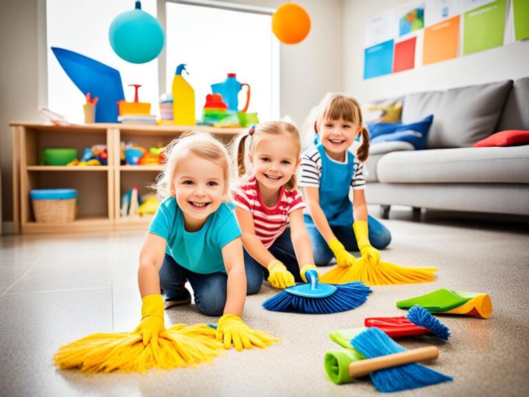 Daj dzieciom przykład utrzymywania domu w czystości