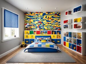 pokój miłośnika klocków LEGO